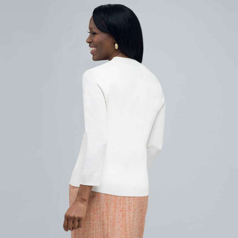 Ribbed Cardigan., , large image number 1